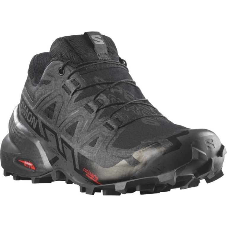 Tenis Para Trail Running Salomon Speedcross 6 GTX Mujer Negros | MX SDWQ361